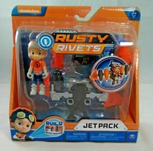 Nickelodeon Rusty Rivets Build Me Rivet System (Spin Master) Rusty &amp; Jet... - $12.65