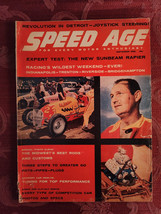 Rare SPEED AGE Automotive Motor Racing Magazine September 1958 Van Johnson - £12.67 GBP