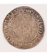 ND (1587-89) England Elizabeth I Shilling Silver Coin S-2577 Crescent Mi... - $3,716.50 MXN
