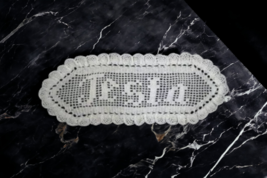 Five Letter Hand Crocheted Custom Name Doily - $45.00