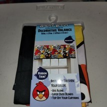 Angry Birds decorative window valance 50&quot;x17&quot; - £6.19 GBP