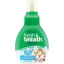 TropiClean Fresh Breath Drops for Cats 6pc Display 1ea/2.2 Fl. oz, 6 Piece - £46.93 GBP
