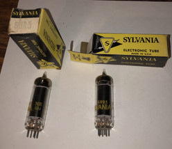 Sylvania #6HR5 Vintage Set Of Electronic Tubes - $4.87