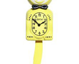 Original  Kit Cat Clock Klock in Yellow Rolling Eyes Wagging Tail 15.5″ ... - $165.95