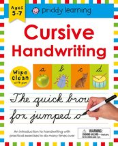 Wipe Clean Workbook: Cursive Handwriting: Ages 5-7; wipe-clean with pen (Wipe Cl - £3.90 GBP