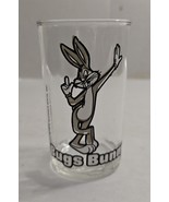 Vtg 1976 Looney Tunes Bugs Bunny Juice Drinking Glass Embossed Tweety Bo... - €16,26 EUR