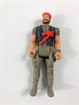 1994 Battletech Zack Hawkins 2 5/8&quot; Action Figure Tyco  Red Hat mini small - £7.30 GBP