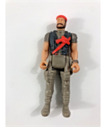 1994 Battletech Zack Hawkins 2 5/8&quot; Action Figure Tyco  Red Hat mini small - £7.22 GBP
