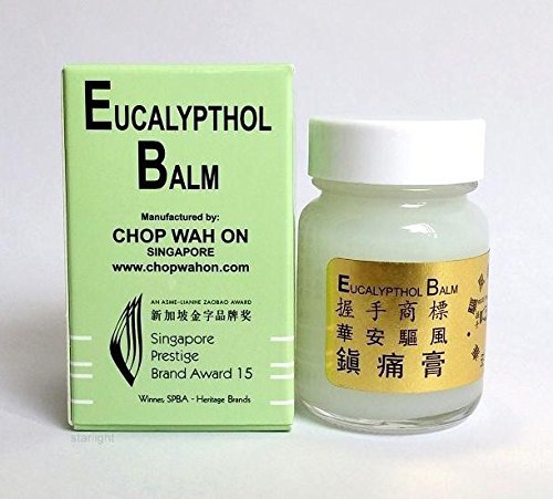 Primary image for 15 Jars - Shake Hand Brand Wah On Eucalypthol Balm 36g External Analgesic, Made 