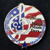 Disney Magic Music Days Celebrating America Pin 2006 Patriotic USA - $11.95