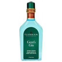CLUBMAN GENTS GIN AFTER SHAVE 6 OZ - £8.04 GBP