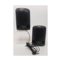 Sony Mini Stereo Speaker System Srs-p3 / 4.25in - $11.87