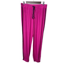 J Crew Intimate Womens Pants Medium Hot Pink Loungewear Pull On Casual S... - £13.47 GBP