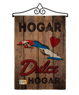 Country Cuba Hogar Dulce Burlap - Impressions Decorative Metal Wall Hang... - £27.15 GBP