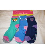 Girls Okie Dokie Low Cut Socks Size 4-6 Fox Owl 6 PAIRS  Shoe Size 8-11 - $15.97 CAD