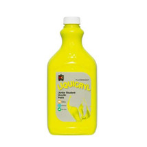 EC Liquicryl Junior Student Acrylic Paint 2L - Fluoro Yellow - £43.40 GBP