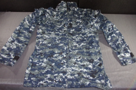 Nwot U.S. Navy Usn Nwu Type I GORE-TEX Parka Medium Extra Long Blueberry Digital - £83.90 GBP