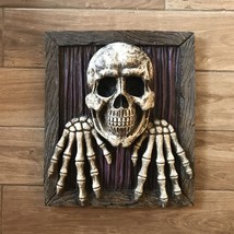 Vintage Heavy Halloween Scary Skeleton￼ 3D Wallbreaker Wall Breaker Decoration - £43.37 GBP