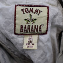 Tommy Bahama Shorts Mens 36 Khaki Tweed Silk Pleated Mid Rise Casual Chino - £18.18 GBP