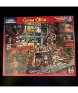 White Mountain Puzzle 1000 Pc Curious Kittens Made In USA - €17,13 EUR White Mountain Puzzle 1000 Pc Curious Kittens Made In USA - €17,13 EUR