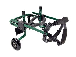 Pets and Wheels Dog Wheelchair - For XXS/XS Size Dog - Color Green 5-15 Lbs - £133.89 GBP