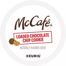 Mccafe Loaded Chocolate Chip Cookie Light Roast Coffee Kcups 10CT - $15.49