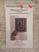 Organized Choas Ii Wall Hanging Quilt Pattern Lola Hendrickson Quilt Company Uc - $8.54