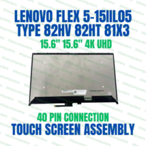 Lenovo Ideapad Flex 5-15IIL05 5-15ITL05 LCD Screen UHD 5D10S39644 - $190.52