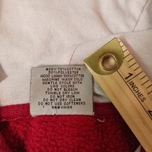 Stadium Athletics Arkansas Razorbacks Mens Red Cotton Blend Hoodie Sweatshirt XL image 4