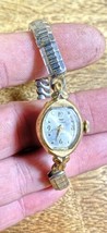 Vintage Waltham Silver and Gold Ladies Watch (Parts/Repair or Battery? )(KD156) - £15.61 GBP