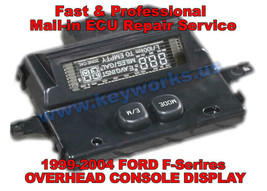 Ford F-Series Overhead Console Display - Fast &amp; Professional REPAIR SERVICE - £26.98 GBP