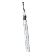 Ancor RG 8X White Tinned Coaxial Cable - 100' - 151510 - $73.99