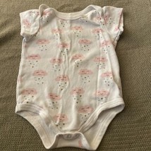 Little Treasure Baby One Piece Outfit 9 to 12 months cloud raining hearts - £2.52 GBP