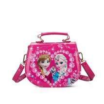 New Women&#39;s Bag Anime 2 Princess Elsa Anna Sofia Crossbody Bags for Girls Fashio - £26.89 GBP