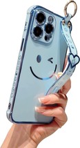 Compatible With iPhone 13 Pro Max Case for Women, Bling Glitter Plating   (Blue) - £9.29 GBP