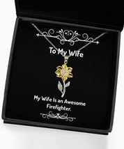 Motivational Wife Gifts, My Wife is an Awesome Firefighter, Sarcastic Holiday Su - £38.71 GBP