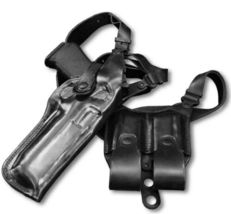 Fits Desert Eagle 6’’BBL All Calibers 6’’ Leather Shoulder Holster #1089# LH image 6