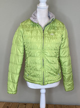 marker women’s full zip quilted Puffer jacket size M Green HG - £17.76 GBP