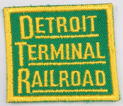 Detroit Terminal Railroad DTRR Michigan Train Locomotive Green &amp; Yellow ... - $8.59