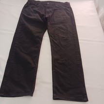 Levi's 505 Straight Leg Men's Black Cotton 5-Pocket Jeans S110782 Size 38W×30L image 9
