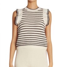 Eleven Six viola knit tank sweater in Ivory/navy stripe - £107.69 GBP