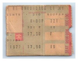 Boston Concert Ticket Stub Février 10 1977 Uniondale New York - $51.96