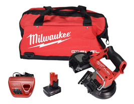 Milwaukee 2529-21XC M12 FUEL 12V Lithium-Ion Cordless Compact Band Saw XC Kit - £369.29 GBP