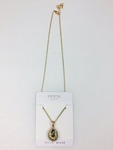 Back to 20s Necklace Gold-Plated (light-blue) - £7.77 GBP