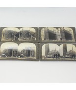 Keystone Stereoview Cards Lot of 4 European Belgium  Pre World War - $329.36 MXN