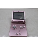 Refurbished Nintendo Gameboy Game Boy SP Pearl Pink Frontlit Original Sc... - £101.95 GBP