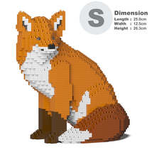 Fox Sculptures (JEKCA Lego Brick) DIY Kit - £70.78 GBP