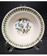 Portmeirion Botanic Garden Rimmmed Cereal/Oatmeal Bowl 6.5&quot; Speedwell Brown - $31.21 CAD