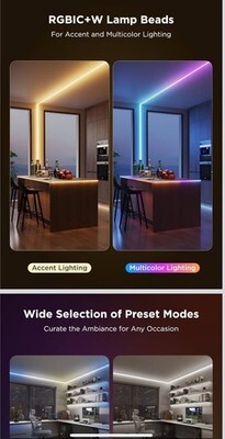 Govee COB LED Strip Light Pro, LED Lights  Compatible with Alexa, Google As Item image 4