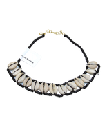 New Cowrie &amp; Black Bead Choker Necklace - €12,75 EUR